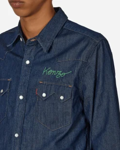KENZO Paris Shirts^Levi’s® Cowboy Shirt Rinse Blue
