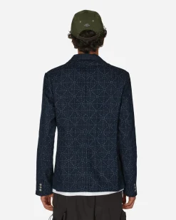 KENZO Paris Coats And Jackets^Levi’s® Printed Denim Blazer Rinse Blue