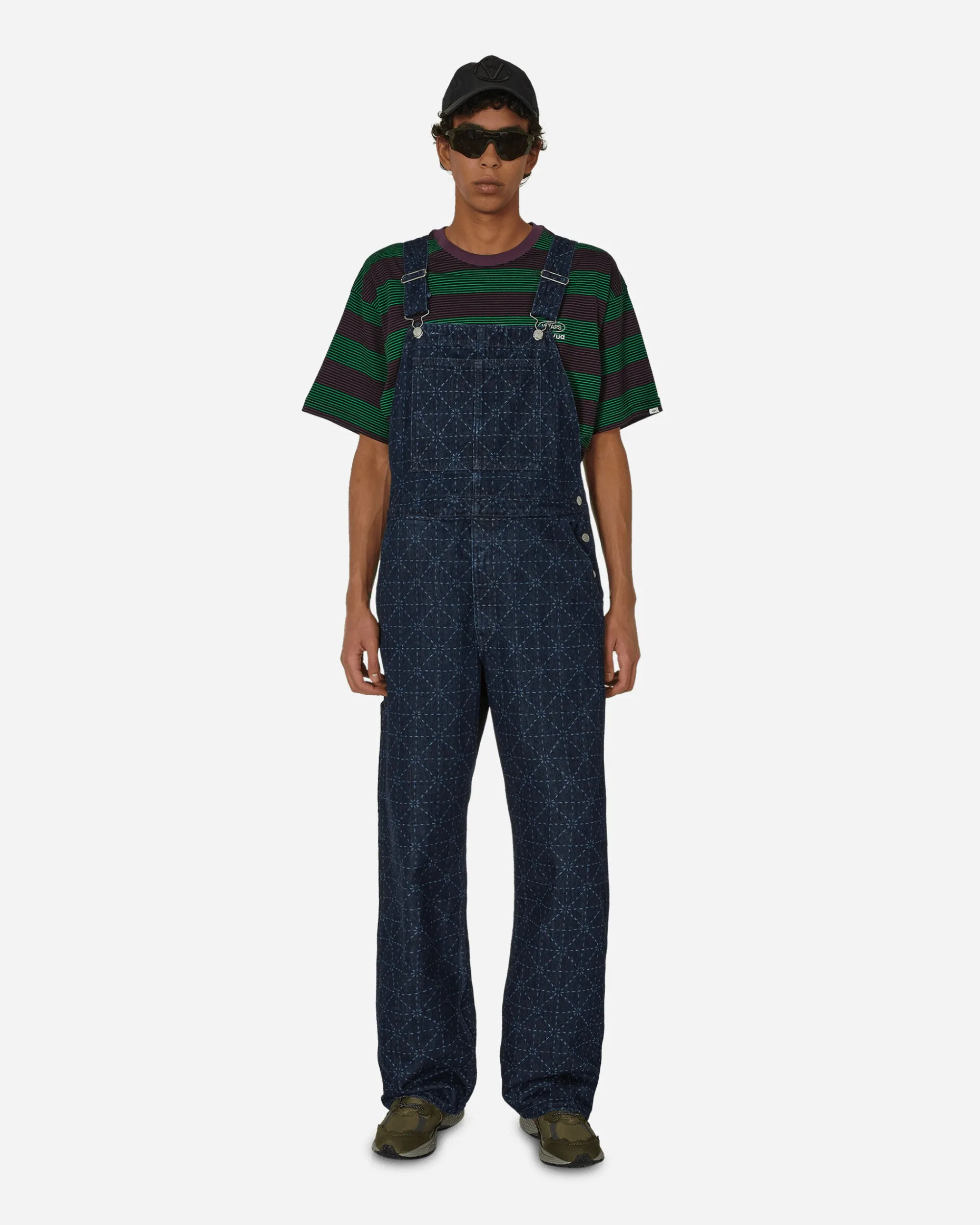 KENZO Paris Pants^Levi’s® Printed Denim Overall Rinse Blue
