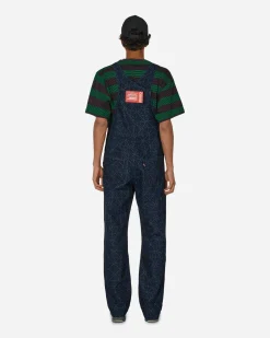 KENZO Paris Pants^Levi’s® Printed Denim Overall Rinse Blue