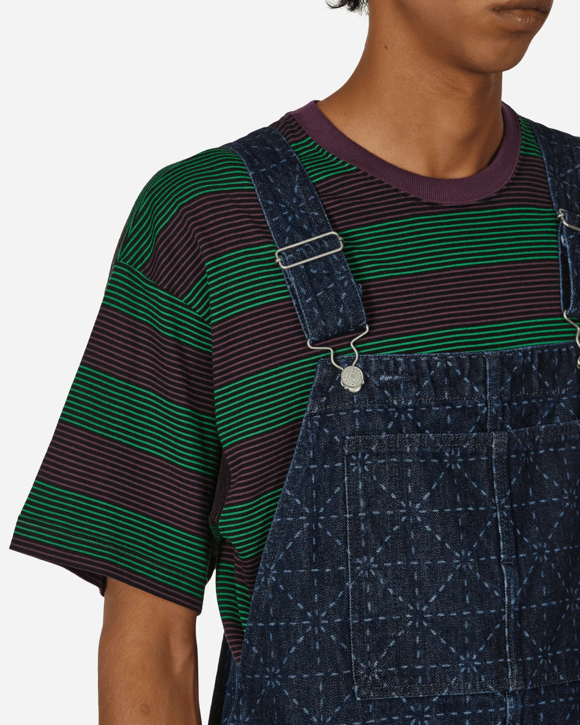 KENZO Paris Pants^Levi’s® Printed Denim Overall Rinse Blue