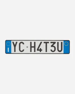 Youth Club Home^License Plate Multicolor