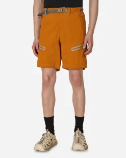 and wander Shorts^Light Hike Shorts Orange