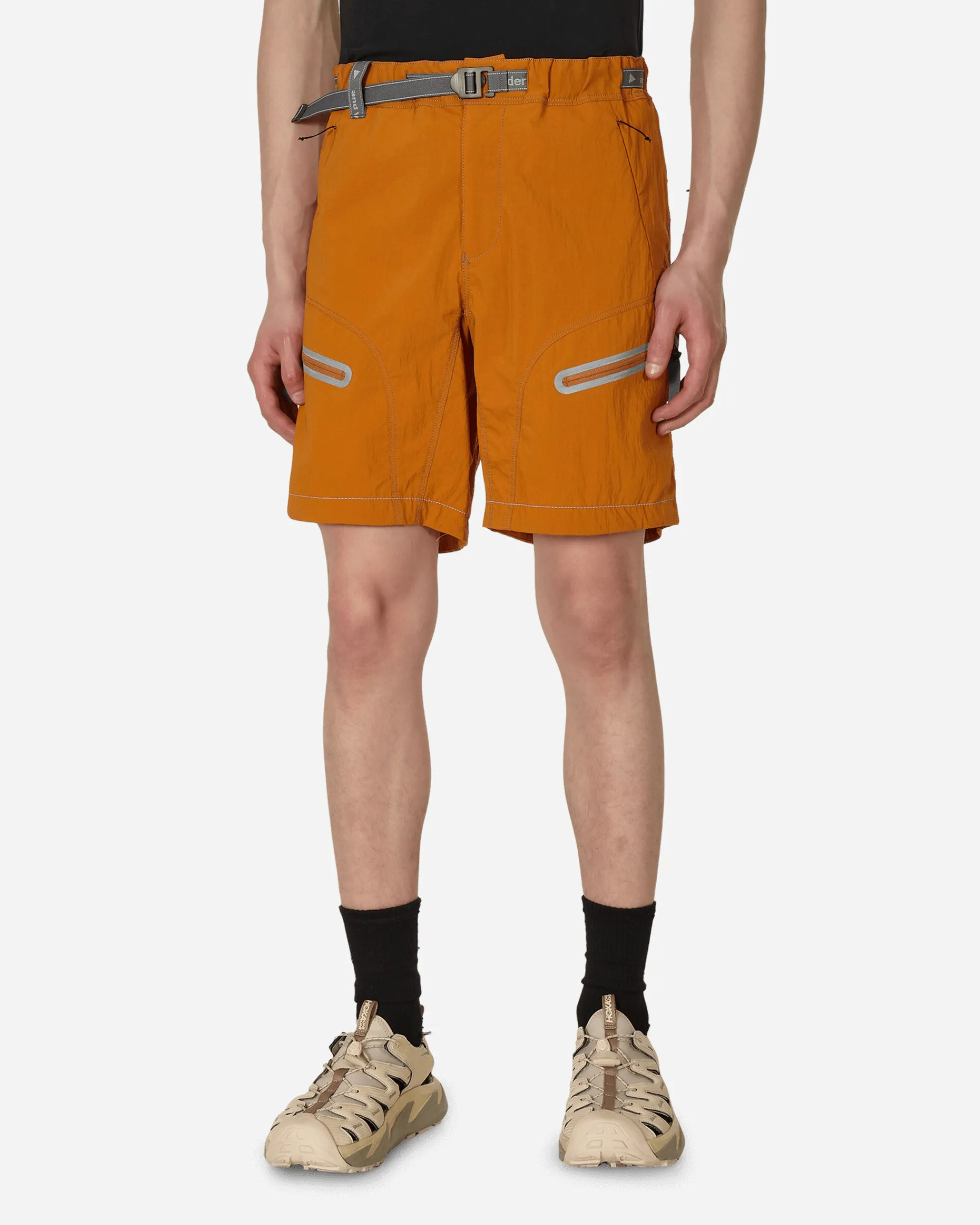 and wander Shorts^Light Hike Shorts Orange