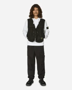 Stone Island Coats And Jackets^Light-TC Vest Black