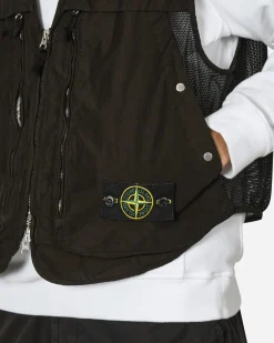 Stone Island Coats And Jackets^Light-TC Vest Black
