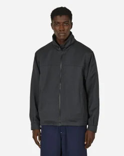 GR10K Coats And Jackets^Lined Polartec® Wool Jacket Coal Grey