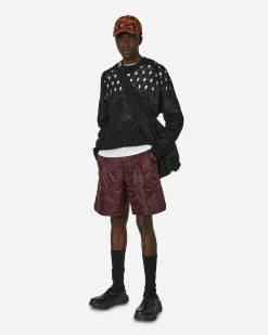 Dries Van Noten Knitwear^Linen Crewneck Sweater Black