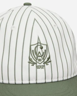 Carhartt WIP Hats|Hats^Linus Stripe Cap Park / White