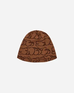 Sneeze Magazine Hats|Hats^Logo Beanie Brown