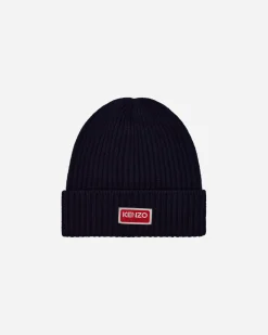 KENZO Paris Hats|Hats^Logo Beanie Midnight Blue