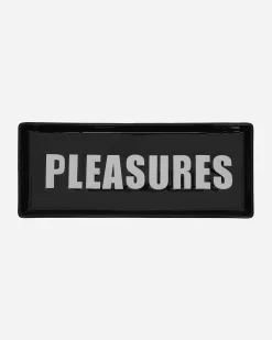 Pleasures Objects^Logo Ceramic Tray Black