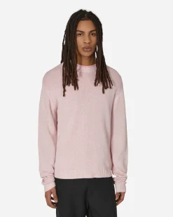Stockholm (Surfboard) Club Knitwear^Logo Crewneck Sweater Pink