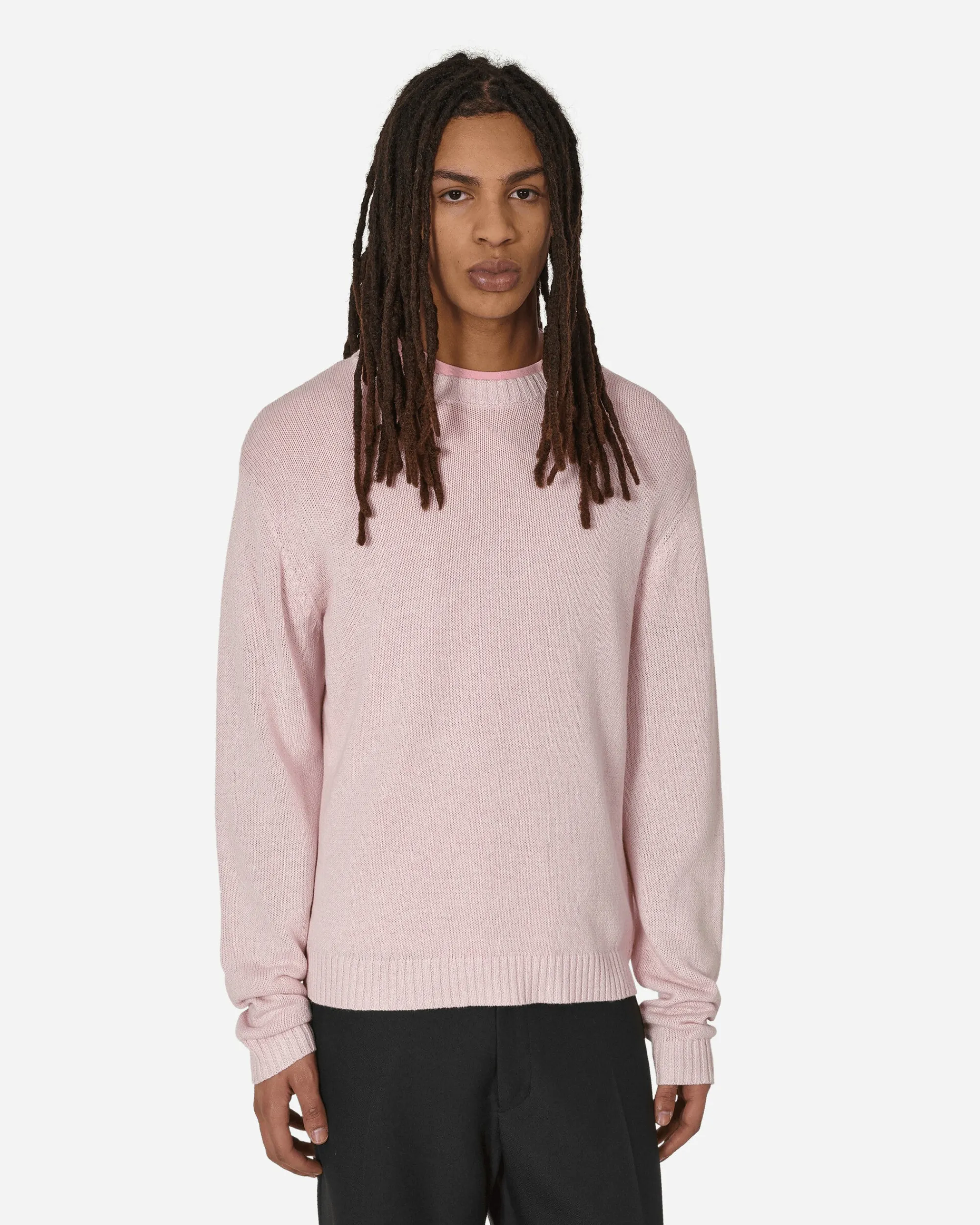 Stockholm (Surfboard) Club Knitwear^Logo Crewneck Sweater Pink