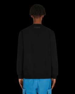 1017 ALYX 9SM Sweatshirts^Logo Crewneck Sweatshirt Black