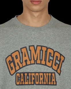 Gramicci Sweatshirts^Logo Crewneck Sweatshirt Grey
