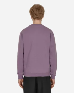 Stockholm (Surfboard) Club Sweatshirts^Logo Crewneck Sweatshirt Purple