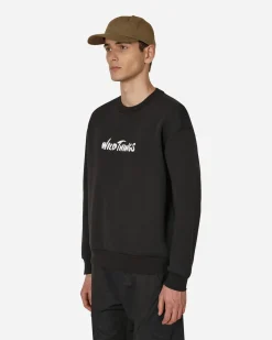 Wild Things Sweatshirts^Logo Crewneck Sweatshirt Black