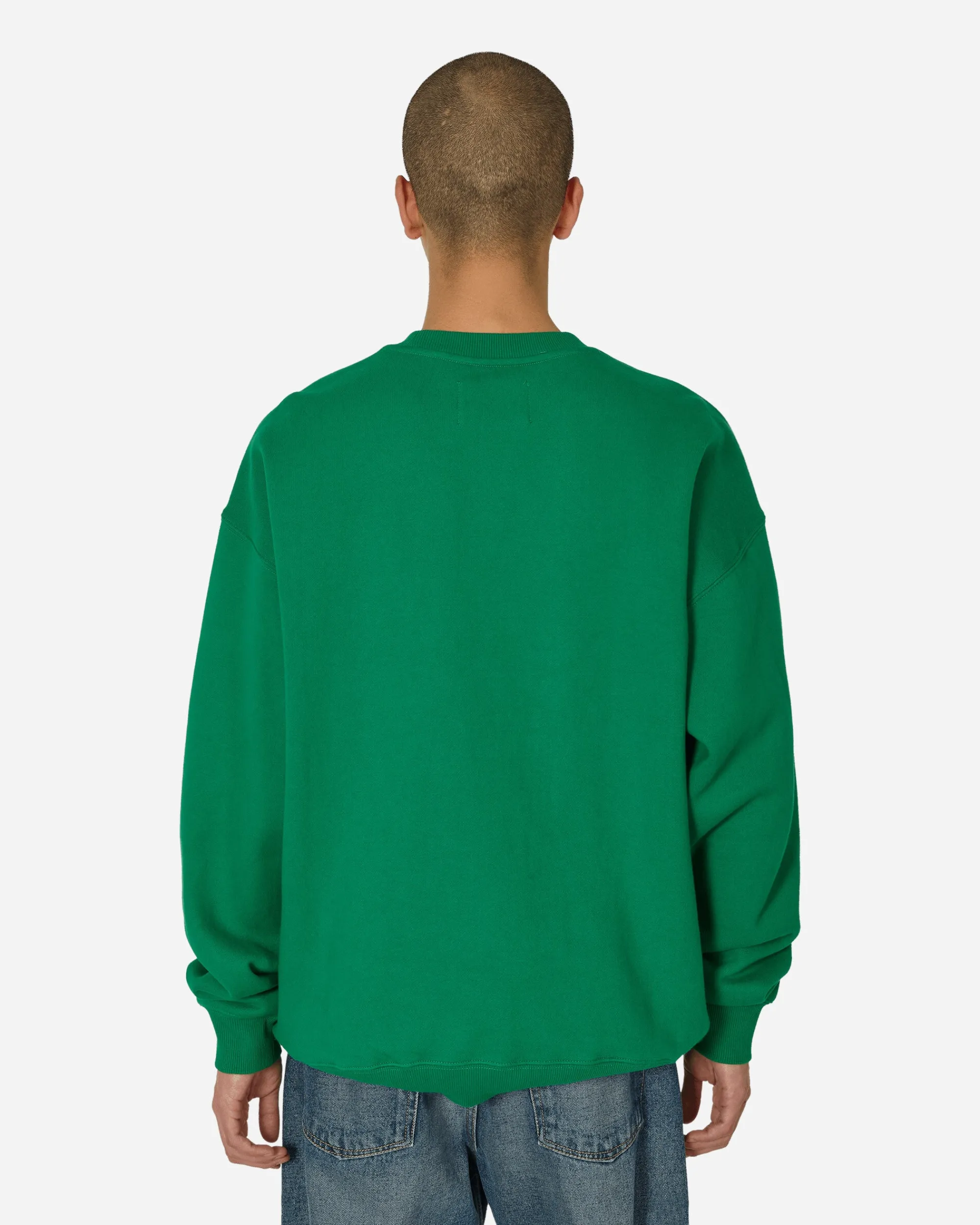 Awake NY Sweatshirts^Logo Crewneck Sweatshirt Green