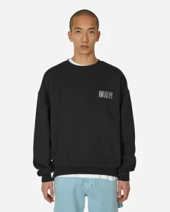 Awake NY Sweatshirts^Logo Crewneck Sweatshirt Black
