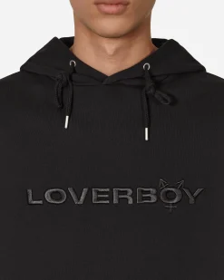 Charles Jeffrey LOVERBOY Sweatshirts^Logo Hooded Sweatshirt Black