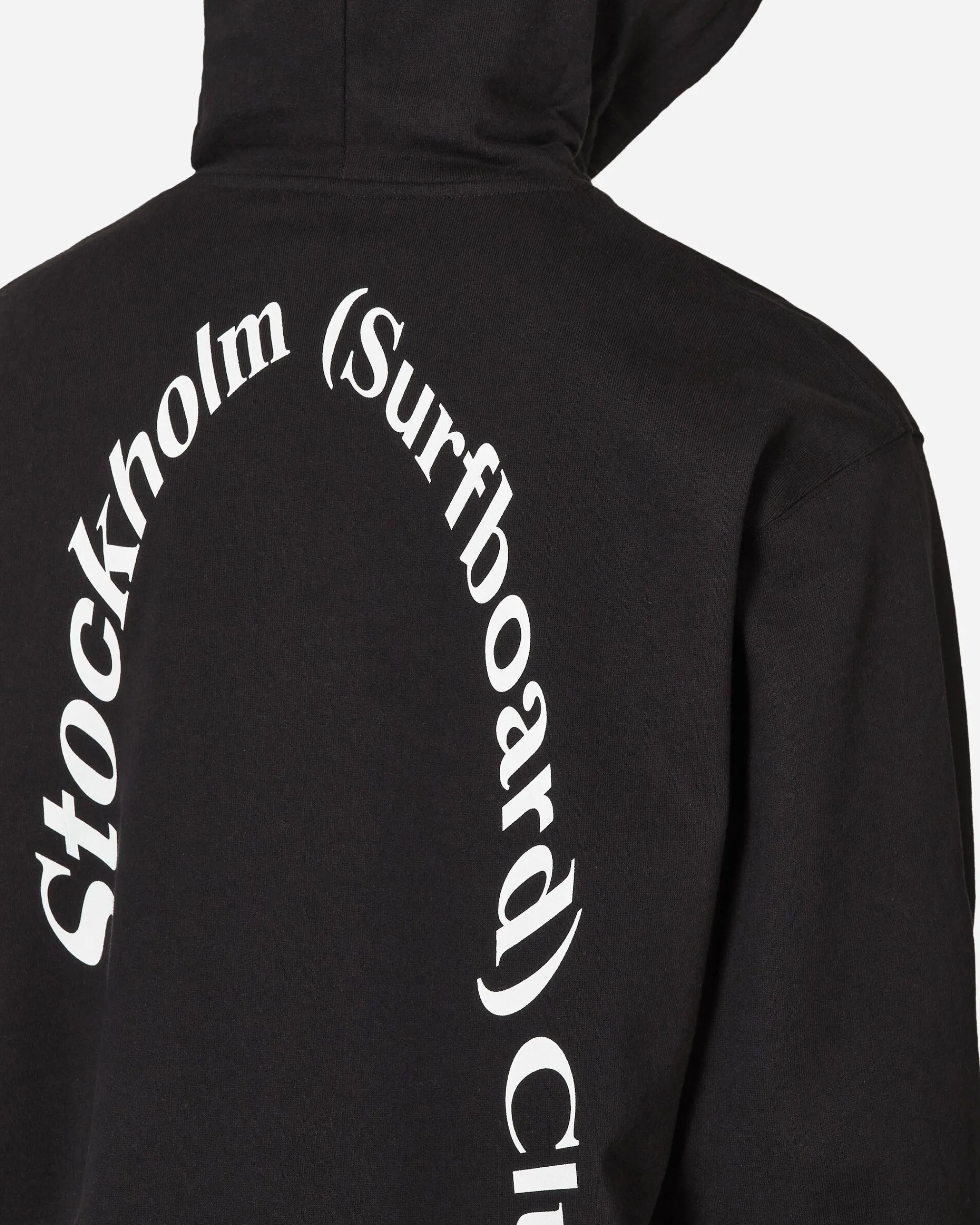 Stockholm (Surfboard) Club Sweatshirts^Logo Hooded Sweatshirt Black
