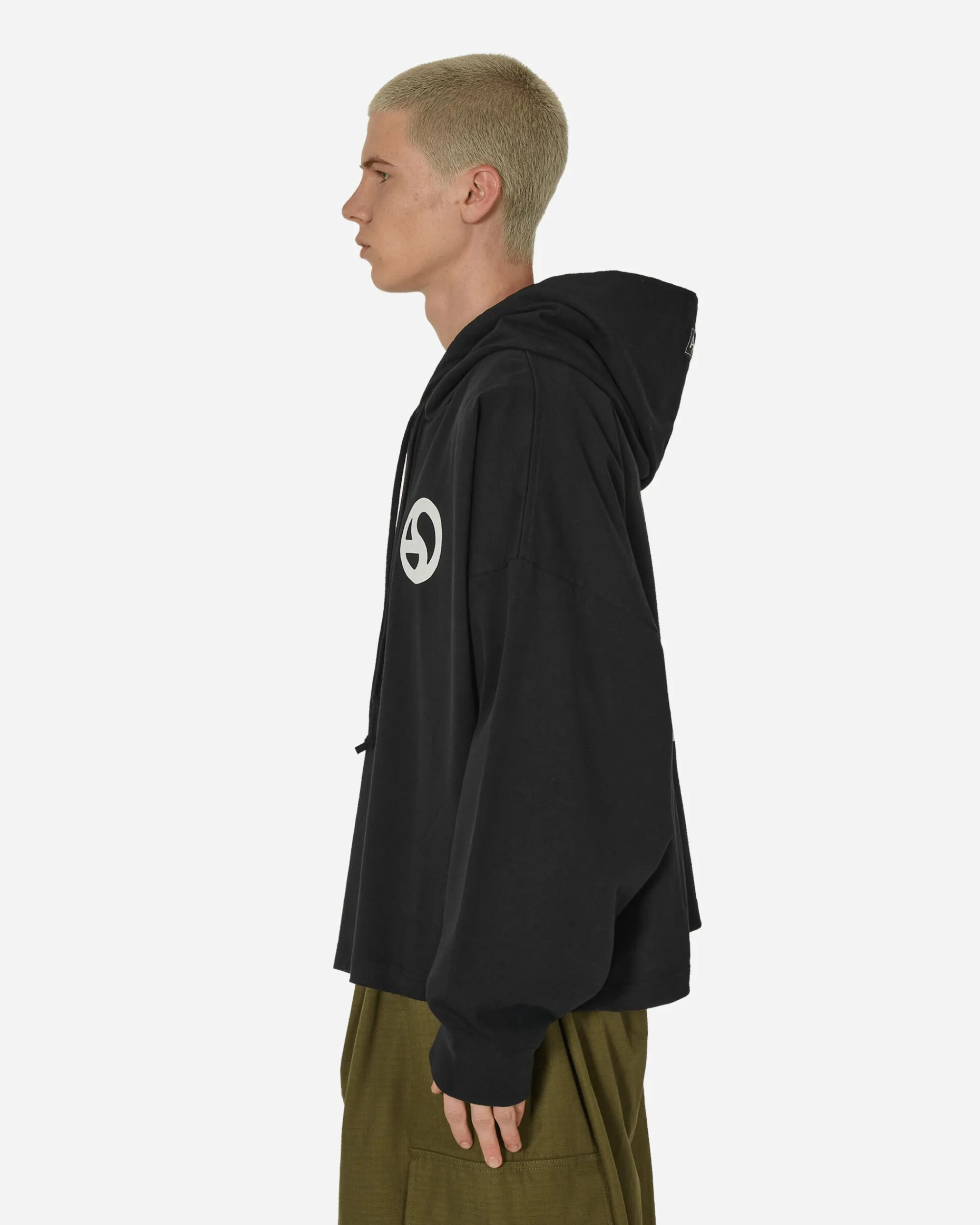 Acne Studios Sweatshirts^Logo Hooded Sweatshirt Black
