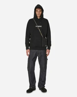 Comme Des Garçons Homme Sweatshirts^Logo Hooded Sweatshirt Black