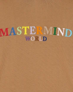 Mastermind World Sweatshirts^Logo Hooded Sweatshirt Brown