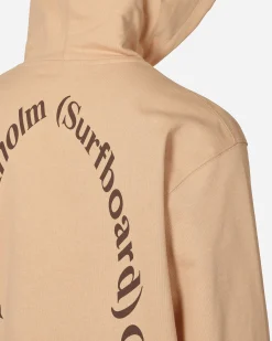 Stockholm (Surfboard) Club Sweatshirts^Logo Hooded Sweatshirt Orange