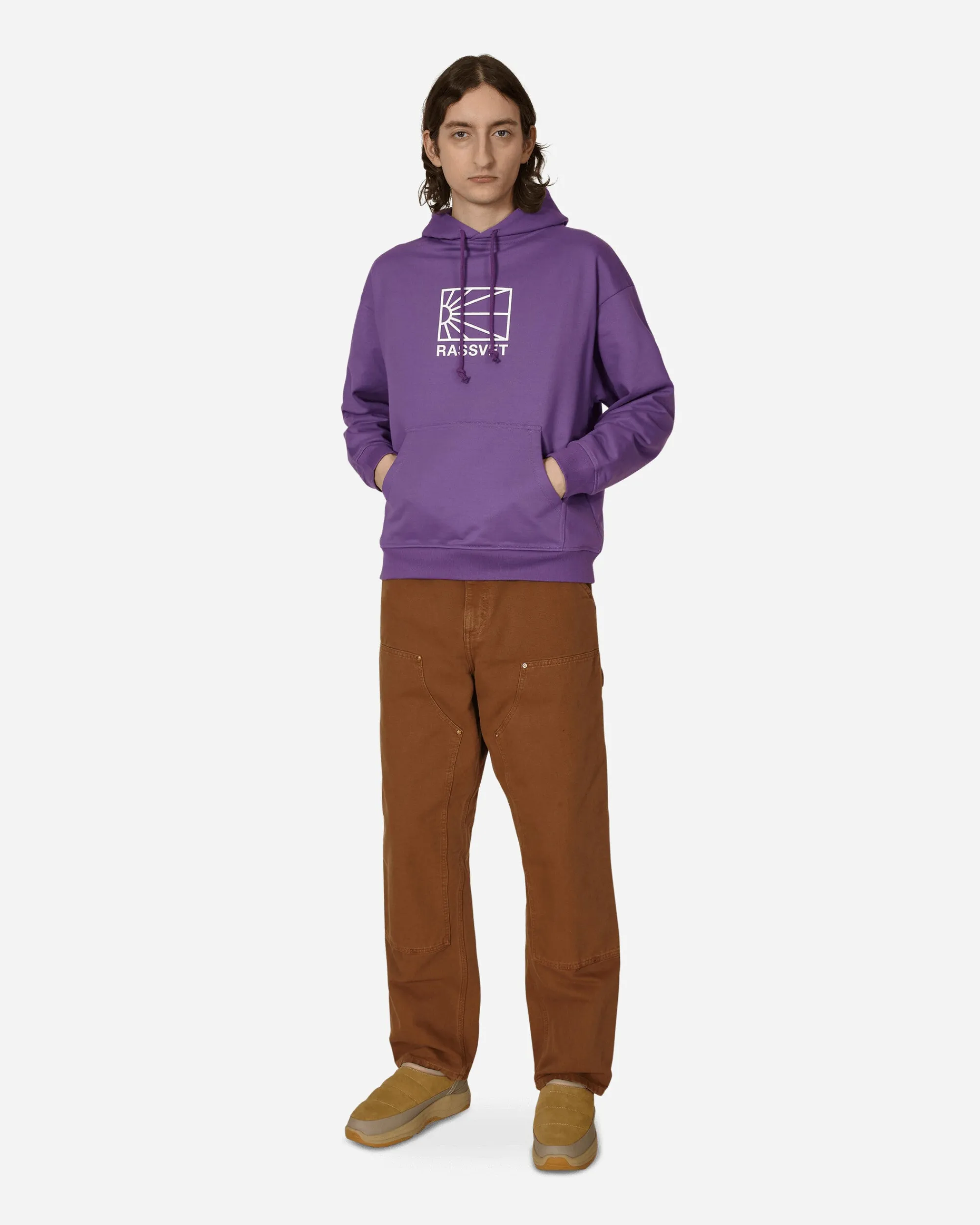 Paccbet Sweatshirts^Logo Hooded Sweatshirt Purple