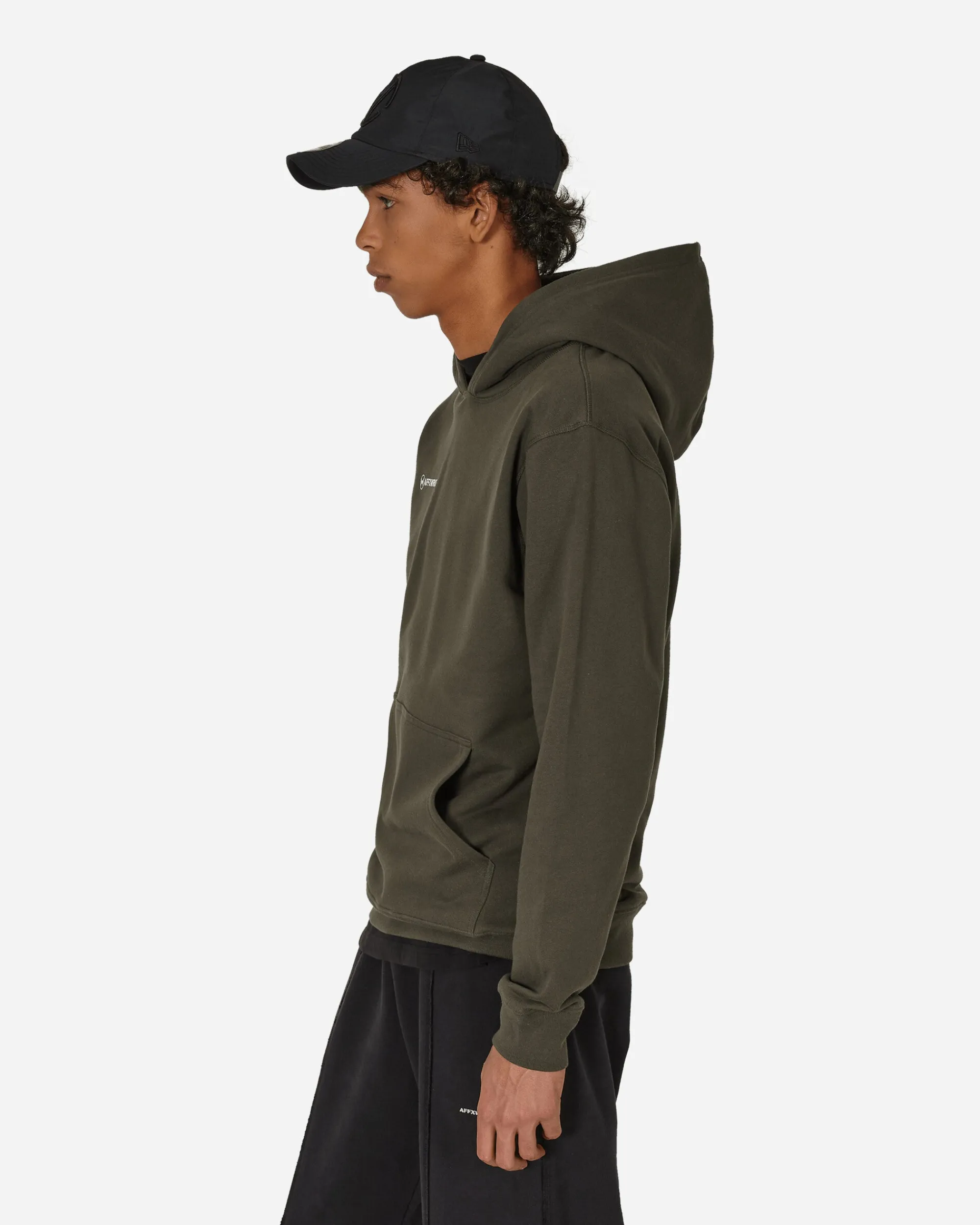 AFFXWRKS Sweatshirts^Logo Hooded Sweatshirt Washed Black