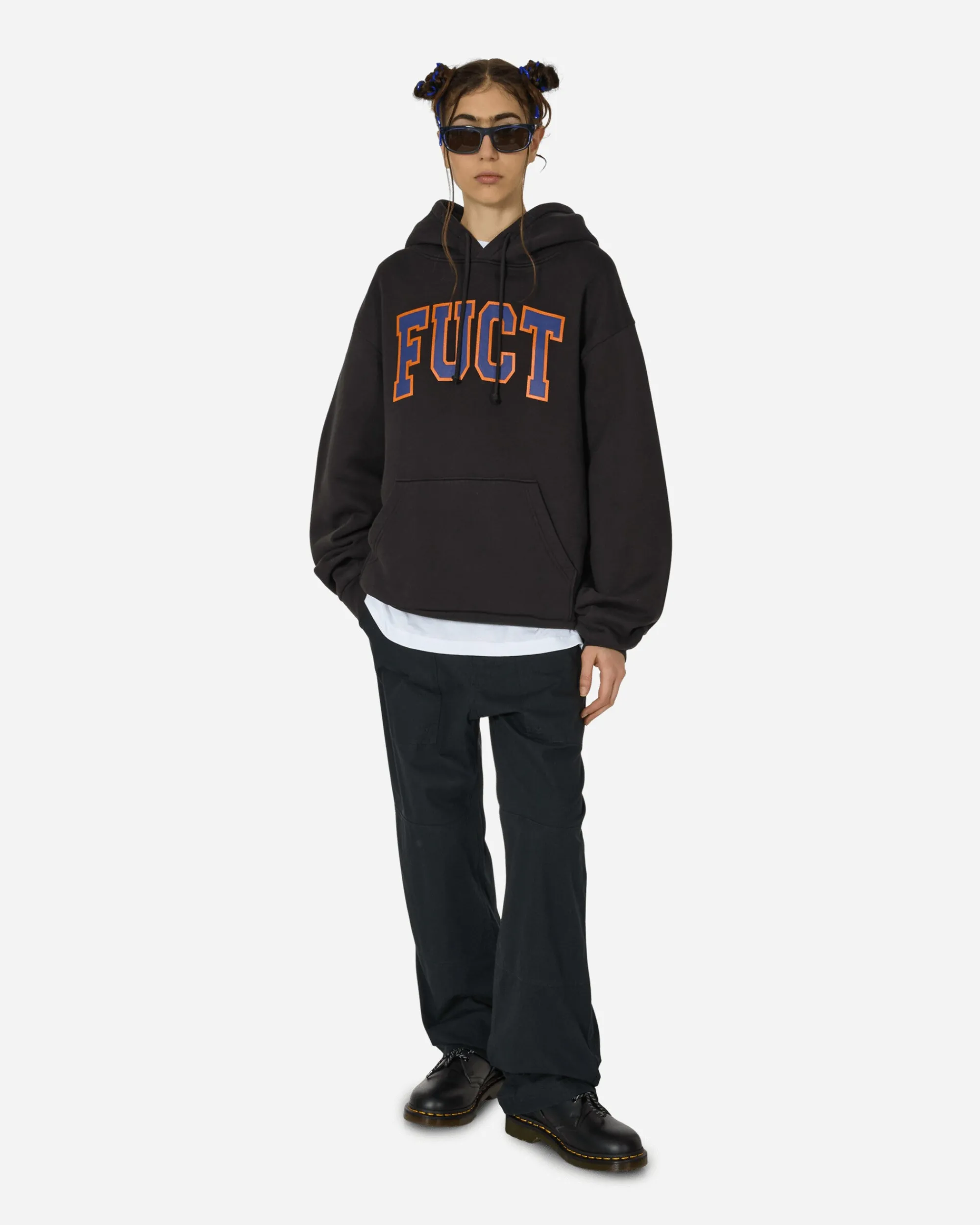 FUCT Sweatshirts^Logo Hoodie Black
