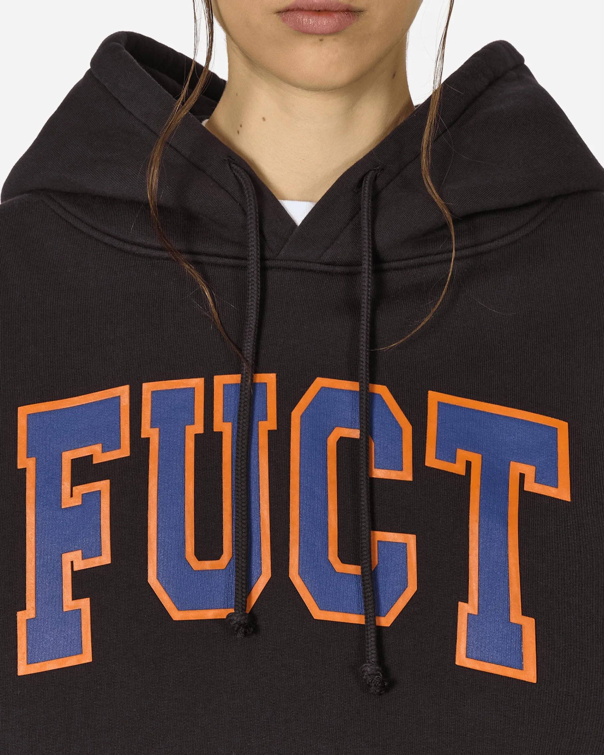 FUCT Sweatshirts^Logo Hoodie Black