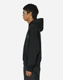 Never Sleep Sweatshirts^Logo Hoodie Black