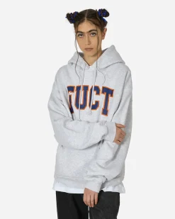 FUCT Sweatshirts^Logo Hoodie Melange