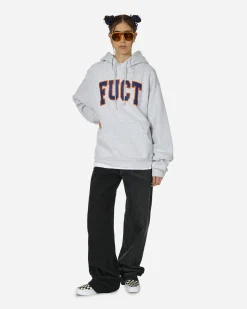 FUCT Sweatshirts^Logo Hoodie Melange