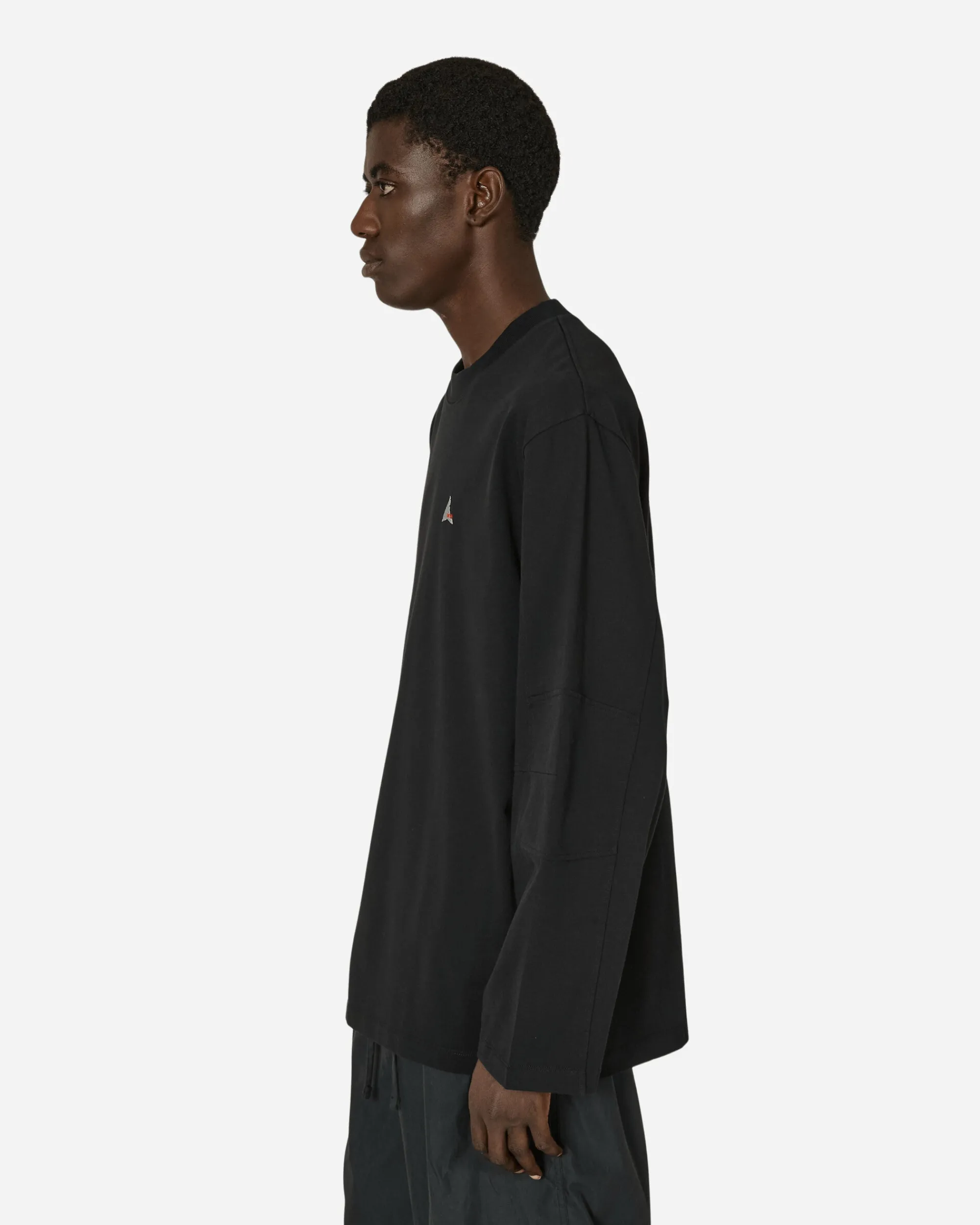 ROA T-Shirts^Logo Longsleeve T-Shirt Black