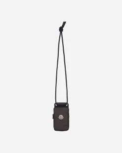 Moncler Bags And Backpacks|Bags And Backpacks^Logo Phone Case Brown
