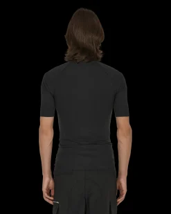 Jil Sander T-Shirts^Logo Rash Guard Black
