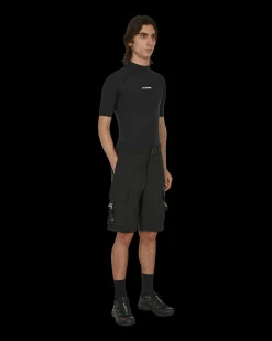 Jil Sander T-Shirts^Logo Rash Guard Black