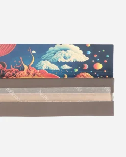 No Problemo High Times^Logo Rolling Papers Brown