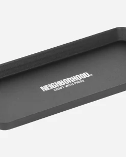 Neighborhood Home^Logo Steel Tray Black