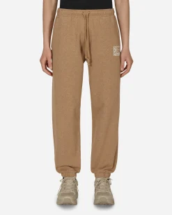 Paccbet Pants^Logo Sweatpants Brown
