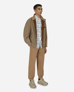 Paccbet Pants^Logo Sweatpants Brown