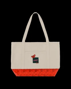 Lqqk Bags·Tote|Bags·Tote^Logo Tote Bag Multicolor