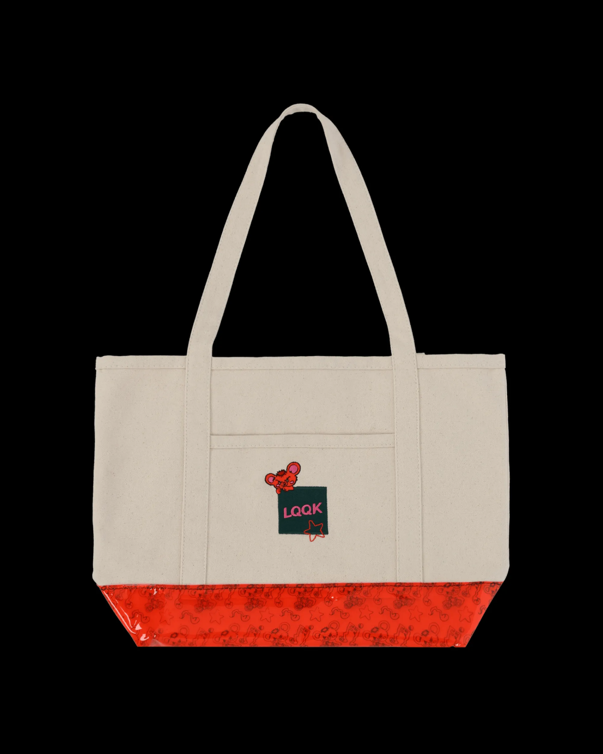Lqqk Bags·Tote|Bags·Tote^Logo Tote Bag Multicolor