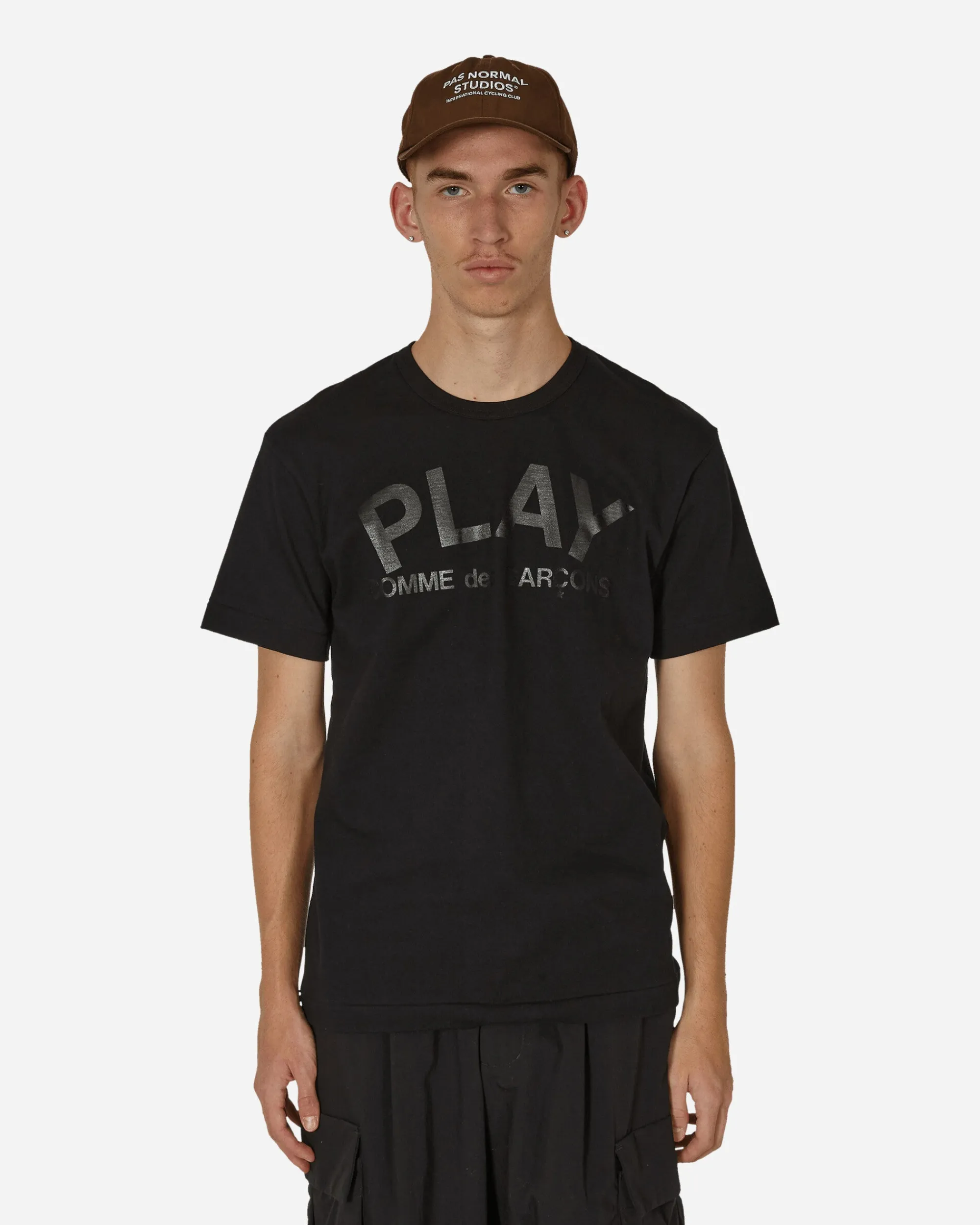 Comme Des Garçons Play T-Shirts^Logo T-Shirt Black