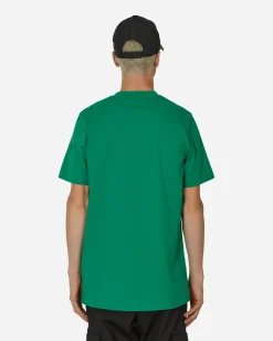 Moncler T-Shirts^Logo T-Shirt Green