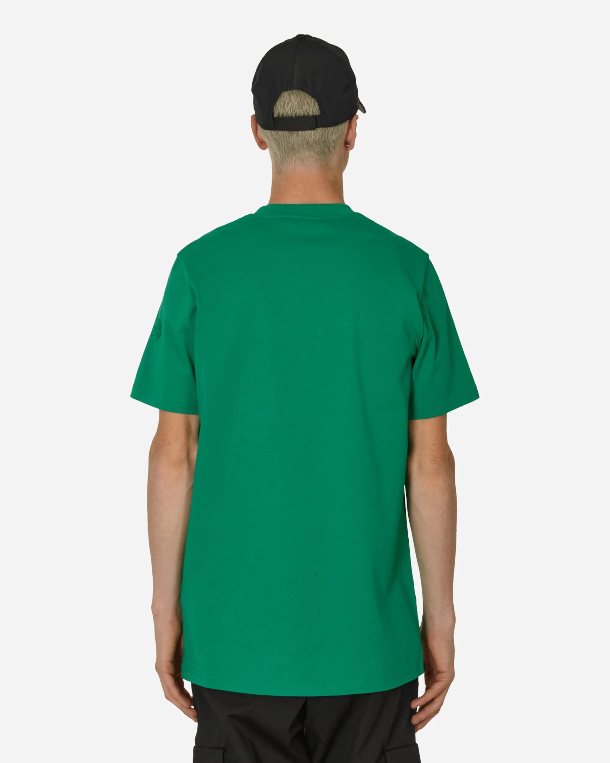 Moncler T-Shirts^Logo T-Shirt Green